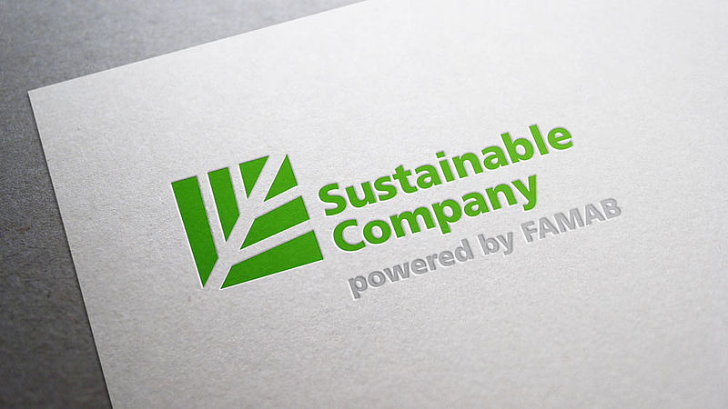 Nachhaltiger Messebau: Zertifikat für Nachhaltigkeit vom Messebauverband FAMAB für bustorff